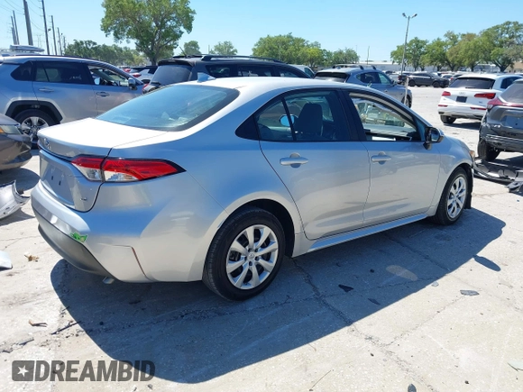 2023 Toyota Corolla LE with VIN 5YFB4MDE7PP012267, listed as a IAAI auction lot 41891314 with 51,419 mi miles and . Bid and sale history available at DreamBid. Image 4.