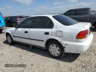 1997 Honda Civic LX with VIN 1HGEJ6672VL028626, listed as a Copart auction lot 44338115 with 120,199 mi miles and Salvage Title. Bid and sale history available at carsss.com. Image 2.