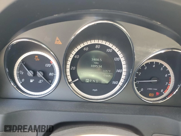 2011 Mercedes-Benz C 300 Sport с VIN WDDGF5EB6BF634147, выставлен на аукционе Copart как лот 63706965 с пробегом 109 534 миль миль и Списание • Salvage title. История ставок и продаж доступна на DreamBid. Изображение 9.