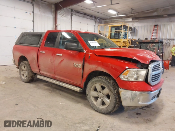 2015 Ram 1500 Outdoorsman with VIN 1C6RR7GG9FS660065, listed as a IAAI auction lot 41078333 with 117,639 mi miles and . Bid and sale history available at DreamBid. Image 1.