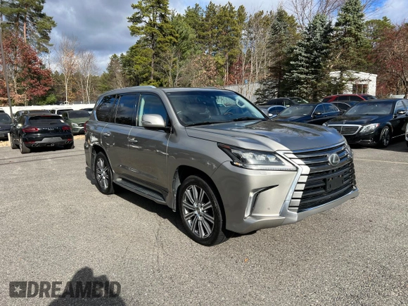 2016 Lexus LX 570 with VIN JTJHY7AX7G4203810, listed as a Copart auction lot 80800914 with 296,703 mi miles and Clean Title. Bid and sale history available at DreamBid. Image 1.