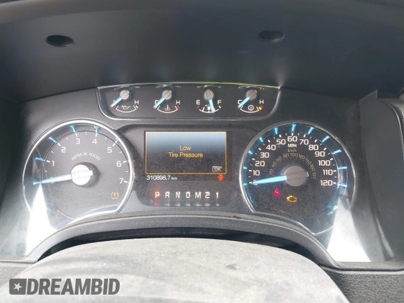 2011 Ford F-150 XL with VIN 1FTFW1EF5BFA08901, listed as a IAAI auction lot 42165617 with 310,898 mi miles and . Bid and sale history available at carsss.com. Image 7.