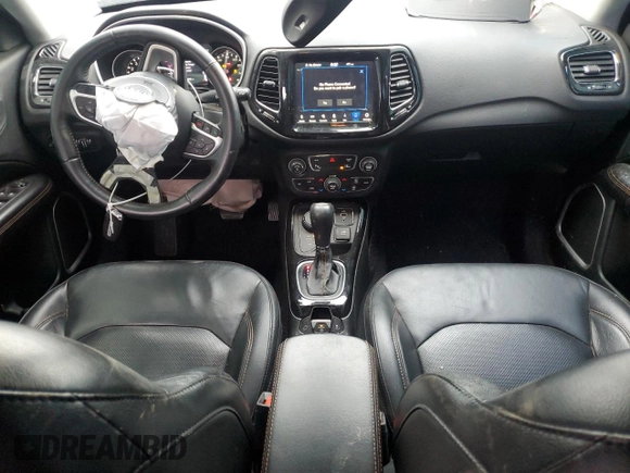 2018 Jeep Compass Limited with VIN 3C4NJDCB4JT333992, listed as a Copart auction lot 50012535 with 103,835 mi miles and Clean title. Bid and sale history available at DreamBid. Image 8.