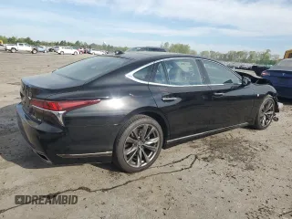 2018 Lexus LS 500 z VIN JTHC51FF2J5003985, wystawiony jako Copart lot #54126835 z przebiegiem 34 247 mil mil oraz Szkody całkowita. Historia ofert i sprzedaży dostępna na DreamBid. Obrazek 3.