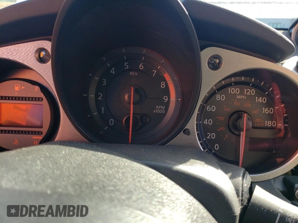 2015 Nissan 370Z with VIN JN1AZ4EHXFM444295, listed as a Copart auction lot 78216194 with 0 mi miles and Salvage Title. Bid and sale history available at carsss.com. Image 9.