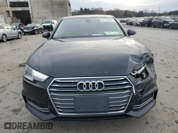 2017 Audi A4 Season of Audi ultra Premium with VIN WAUKMAF43HN051176, listed as a Copart auction lot 81124494 with 62,318 mi miles and Salvage Title. Bid and sale history available at carsss.com. Image 5.