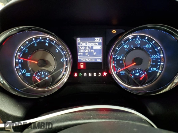 2015 Chrysler Town & Country Touring-L with VIN 2C4RC1CG7FR583839, listed as a Copart auction lot 51528995 with 240,978 mi miles and Salvage Title. Bid and sale history available at carsss.com. Image 9.