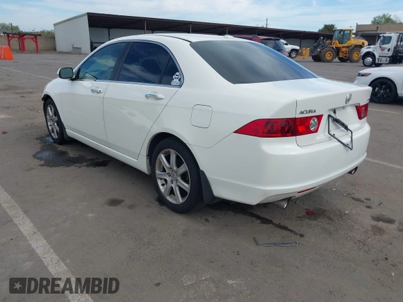 2005 Acura TSX with VIN JH4CL96955C030436, listed as a IAAI auction lot 42014917 with 204,474 mi miles. Bid and sale history available at carsss.com. Image 3.
