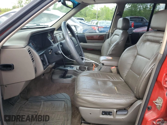 1995 Jeep Grand Cherokee Limited with VIN 1J4GZ78S7SC678078, listed as a Copart auction lot 52203834 with 269,423 mi miles and Salvage title. Bid and sale history available at DreamBid. Image 7.