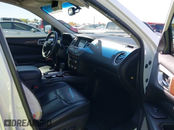 2017 Nissan Pathfinder SL with VIN 5N1DR2MM5HC623801, listed as a IAAI auction lot 42142474 with 110,175 mi miles and . Bid and sale history available at DreamBid. Image 5.