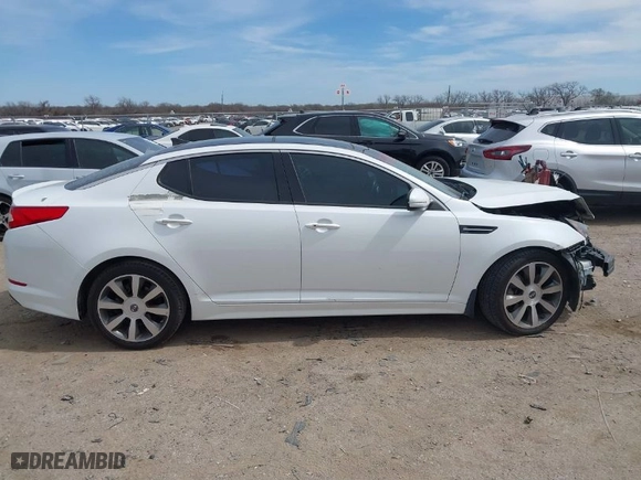 2012 Kia Optima SX with VIN 5XXGR4A60CG058689, listed as a IAAI auction lot 41774004 with 169,831 mi miles. Bid and sale history available at carsss.com. Image 13.