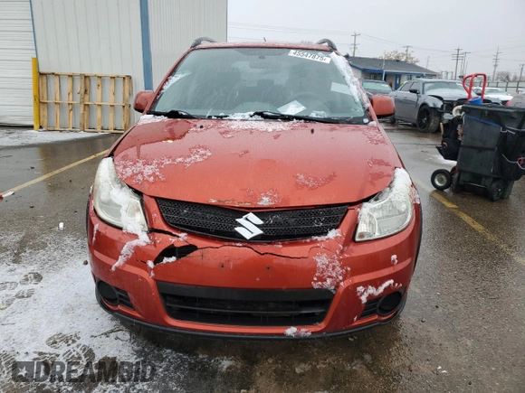 2009 Suzuki SX4 with VIN JS2YB413495103036, listed as a Copart auction lot 45547875 with 135,090 mi miles and Salvage Title. Bid and sale history available at carsss.com. Image 5.