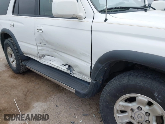 1999 Toyota 4Runner SR5 with VIN JT3GN86R4X0097609, listed as a IAAI auction lot 42370857 with 244,297 mi miles and . Bid and sale history available at DreamBid. Image 6.