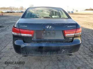 2006 Hyundai Sonata GLS with VIN 5NPEU46FX6H094610, listed as a Copart auction lot 46687865 with 252,934 mi miles and Salvage Title. Bid and sale history available at DreamBid. Image 6.