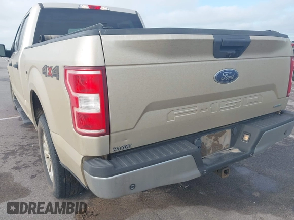 2018 Ford F-150 XL with VIN 1FTFW1EG2JKE19350, listed as a IAAI auction lot 42638640 with 145,595 mi miles and . Bid and sale history available at DreamBid. Image 6.