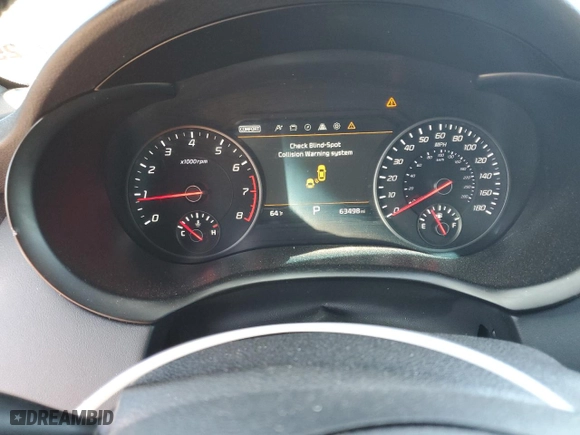 2018 Kia Stinger GT2 with VIN KNAE55LC9J6010175, listed as a Copart auction lot 47771725 with 63,498 mi miles and Salvage Title. Bid and sale history available at carsss.com. Image 9.