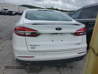 2020 Ford Fusion Titanium with VIN 3FA6P0D91LR130717, listed as a Copart auction lot 53095765 with 94,535 mi miles and Salvage title. Bid and sale history available at DreamBid. Image 6.