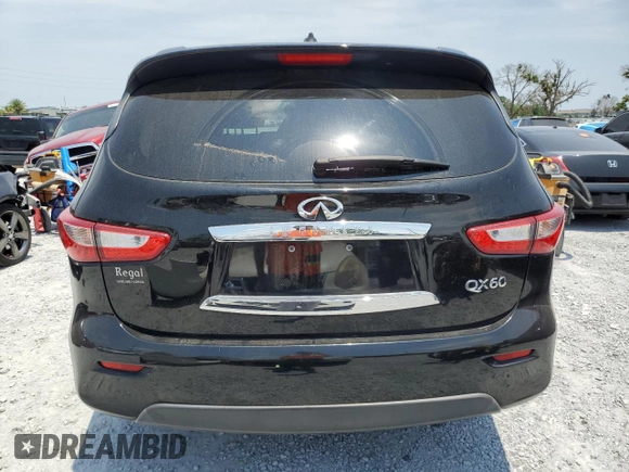 2015 Infiniti QX60 with VIN 5N1AL0MM0FC513356, listed as a Copart auction lot 58204695 with 178,423 mi miles and Clean title. Bid and sale history available at DreamBid. Image 6.