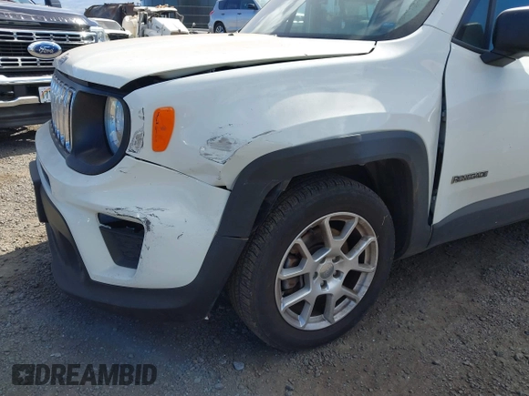 2020 Jeep Renegade Sport with VIN ZACNJAAB7LPL12899, listed as a IAAI auction lot 41227832 with 46,698 mi miles and . Bid and sale history available at carsss.com. Image 6.