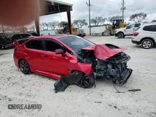 2017 Subaru WRX Premium with VIN JF1VA1E6XH9805863, listed as a Copart auction lot 52076125 with 81,625 mi miles and Salvage Title. Bid and sale history available at carsss.com. Image 10.