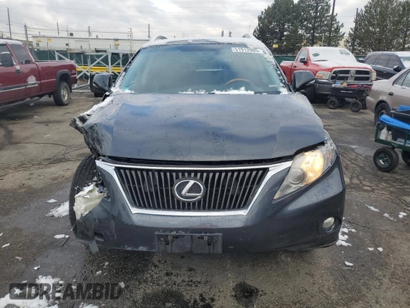 2010 Lexus RX 350 with VIN 2T2BK1BA4AC044469, listed as a Copart auction lot 51912985 with 168,341 mi miles and Salvage Title. Bid and sale history available at carsss.com. Image 5.