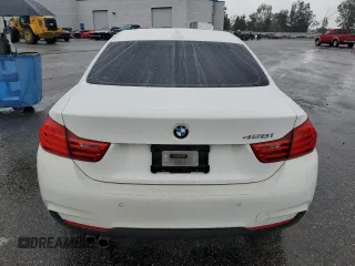 2014 BMW 4 Series 428i with VIN WBA3N7C58EK220087, listed as a Copart auction lot 45094625 with Not Provided miles and Salvage Title. Bid and sale history available at DreamBid. Image 6.