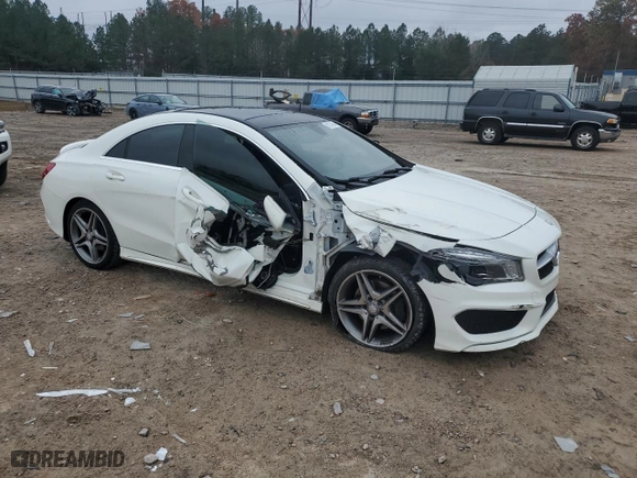 2014 Mercedes-Benz CLA-Class CLA 250 with VIN WDDSJ4EB7EN103598, listed as a Copart auction lot 81374744 with 119,389 mi miles and Salvage Title. Bid and sale history available at carsss.com. Image 4.