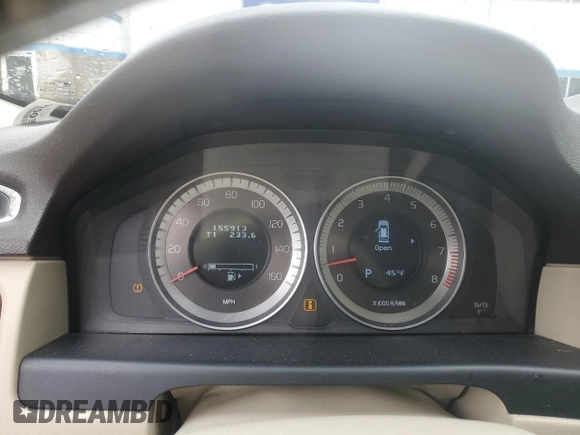 2012 Volvo XC70 3.2L with VIN YV4940BZ2C1142112, listed as a Copart auction lot 47205135 with 155,913 mi miles and Clean Title. Bid and sale history available at DreamBid. Image 9.