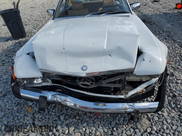 1980 Mercedes-Benz SL with VIN 10704412065197, listed as a Copart auction lot 61442025 with Not provided miles and Clean title. Bid and sale history available at DreamBid. Image 11.