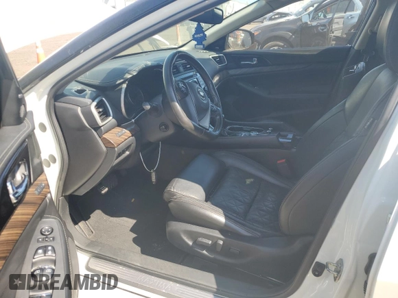 2017 Nissan Maxima Platinum with VIN 1N4AA6AP8HC409962, listed as a Copart auction lot 62311995 with 149,698 mi miles and Salvage title. Bid and sale history available at DreamBid. Image 7.