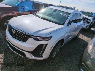 2021 Cadillac XT6 Premium Luxury with VIN 1GYKPCRSXMZ181985, listed as a Copart auction lot 74561144 with 0 mi miles and Non Repairable. Bid and sale history available at carsss.com. Image 1.