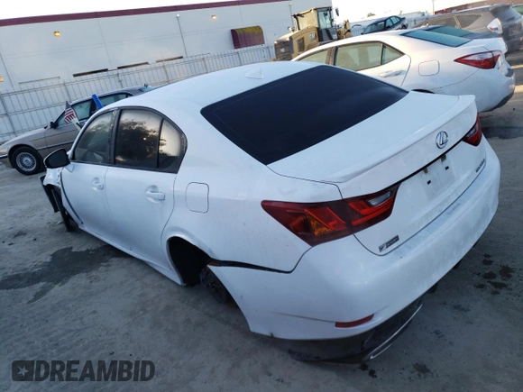 2015 Lexus GS 350 with VIN JTHBE1BL0FA002579, listed as a Copart auction lot 38811023 with 72,383 mi miles. Bid and sale history available at carsss.com. Image 2.