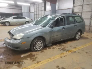 2005 Ford Focus SE with VIN 1FAFP36N65W207075, listed as a Copart auction lot 46033255 with 106,343 mi miles and Salvage Title. Bid and sale history available at carsss.com. Image 1.