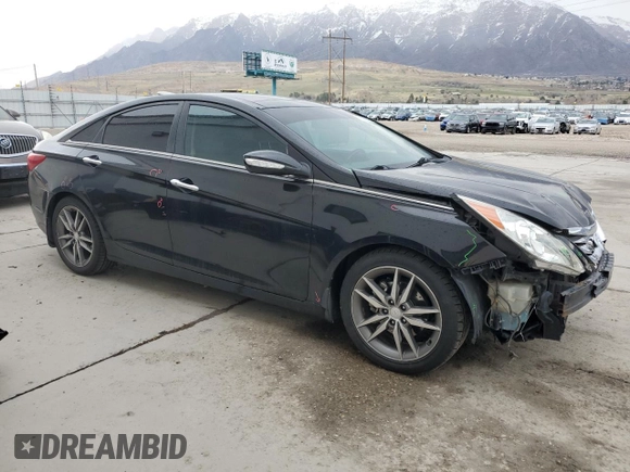 2012 Hyundai Sonata Limited with VIN 5NPEC4AB4CH368693, listed as a Copart auction lot 51092005 with 190,425 mi miles and Salvage Title. Bid and sale history available at DreamBid. Image 4.
