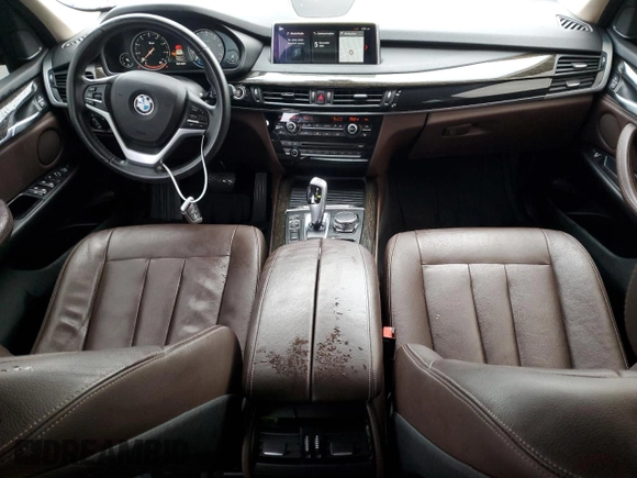 2018 BMW X5 xDrive35i with VIN 5UXKR0C57JL074021, listed as a Copart auction lot 83623074 with 64,240 mi miles and Salvage Title. Bid and sale history available at carsss.com. Image 8.