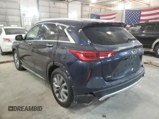 2021 Infiniti QX50 LUXE with VIN 3PCAJ5BB2MF115848, listed as a Copart auction lot 66614262 with 23,066 mi miles. Bid and sale history available at carsss.com. Image 3.