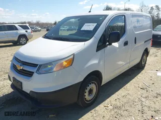 2015 Chevrolet City Express Cargo Van LS with VIN 3N63M0YN0FK729860, listed as a IAAI auction lot 41880736 with 108,447 mi miles. Bid and sale history available at carsss.com. Image 2.