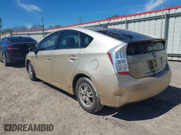 2010 Toyota Prius II with VIN JTDKN3DU5A0066067, listed as a IAAI auction lot 41710307 with 247,238 mi miles and . Bid and sale history available at DreamBid. Image 3.