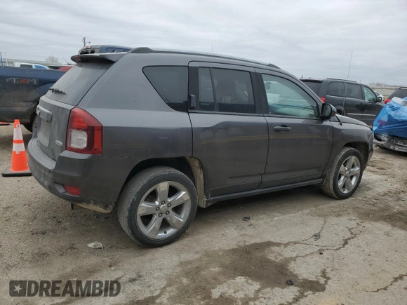 2016 Jeep Compass Latitude with VIN 1C4NJDEB6GD687332, listed as a Copart auction lot 44217275 with 131,952 mi miles and Salvage Title. Bid and sale history available at DreamBid. Image 3.