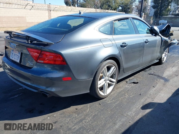 2014 Audi A7 3.0 Prestige with VIN WAU2GAFC9EN017754, listed as a IAAI auction lot 41687979 with 1 mi miles. Bid and sale history available at carsss.com. Image 4.
