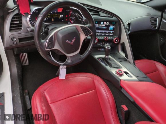 2015 Chevrolet Corvette 1LT with VIN 1G1YB2D72F5114859, listed as a Copart auction lot 46188535 with 107,082 mi miles and Salvage Title. Bid and sale history available at carsss.com. Image 8.