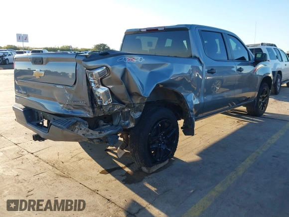2023 Chevrolet Silverado 1500 Custom with VIN 3GCPDBEK2PG138198, listed as a IAAI auction lot 41023057 with 36,733 mi miles and . Bid and sale history available at DreamBid. Image 4.