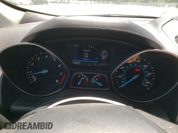 2016 Ford Escape SE with VIN 1FMCU0GX8GUA25831, listed as a Copart auction lot 56143475 with 159,022 mi miles and Clean Title. Bid and sale history available at carsss.com. Image 9.