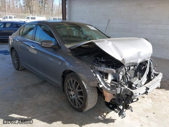 2015 Honda Accord Sedan Sport with VIN 1HGCR2F56FA247626, listed as a IAAI auction lot 41756043 with 127,185 mi miles. Bid and sale history available at carsss.com. Image 1.