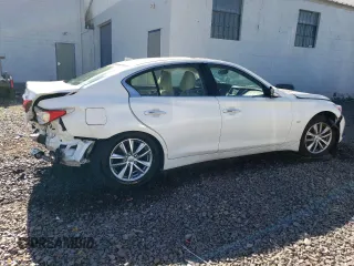 2017 Infiniti Q50 2.0t Sport with VIN JN1CV7AR3HM682433, listed as a Copart auction lot 74584124 with 69,467 mi miles and Salvage Title. Bid and sale history available at carsss.com. Image 3.