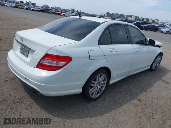 2009 Mercedes-Benz C 300 Sport with VIN WDDGF54X69R071459, listed as a IAAI auction lot 42034850 with 156,502 mi miles and . Bid and sale history available at DreamBid. Image 4.