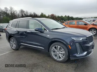2022 Cadillac XT6 Premium Luxury with VIN 1GYKPDRS1NZ118166, listed as a Copart auction lot 67482984 with 24,980 mi miles and Salvage Title. Bid and sale history available at carsss.com. Image 4.