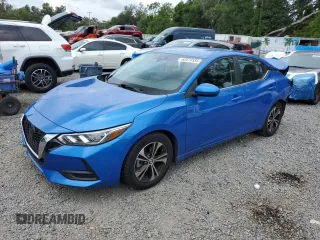 2021 Nissan Sentra SV z VIN 3N1AB8CV0MY216370, wystawiony jako Copart lot #62874555 z przebiegiem 97 230 mil mil oraz Nie do naprawy • Non repairable. Historia ofert i sprzedaży dostępna na DreamBid. Obrazek 1.