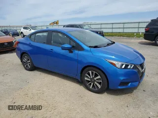 2021 Nissan Versa SV with VIN 3N1CN8EV6ML903492, listed as a Copart auction lot 54789025 with 42,516 mi miles and Salvage Title. Bid and sale history available at carsss.com. Image 4.