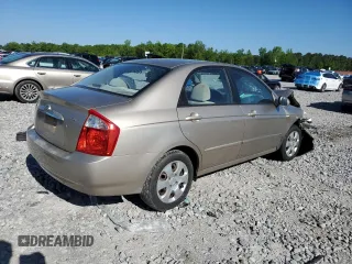 2006 Kia Spectra EX z VIN KNAFE121265353582, wystawiony jako Copart lot #52747635 z przebiegiem 99 087 mil mil oraz Szkoda całkowita • Salvage title. Historia ofert i sprzedaży dostępna na DreamBid. Obrazek 3.